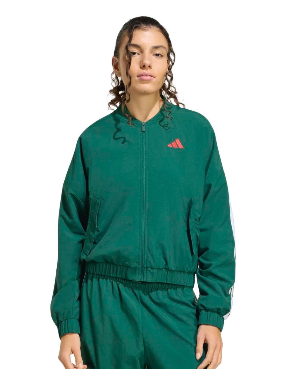 'chamarra' casual no impermeable 'de' sintético 'para mujer'