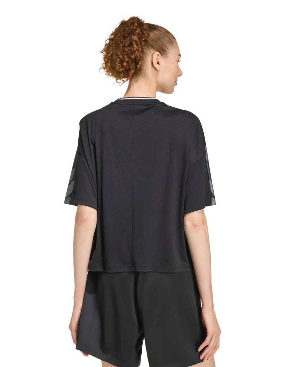 Playera manga corta House of Tiro cuello redondo para mujer 3