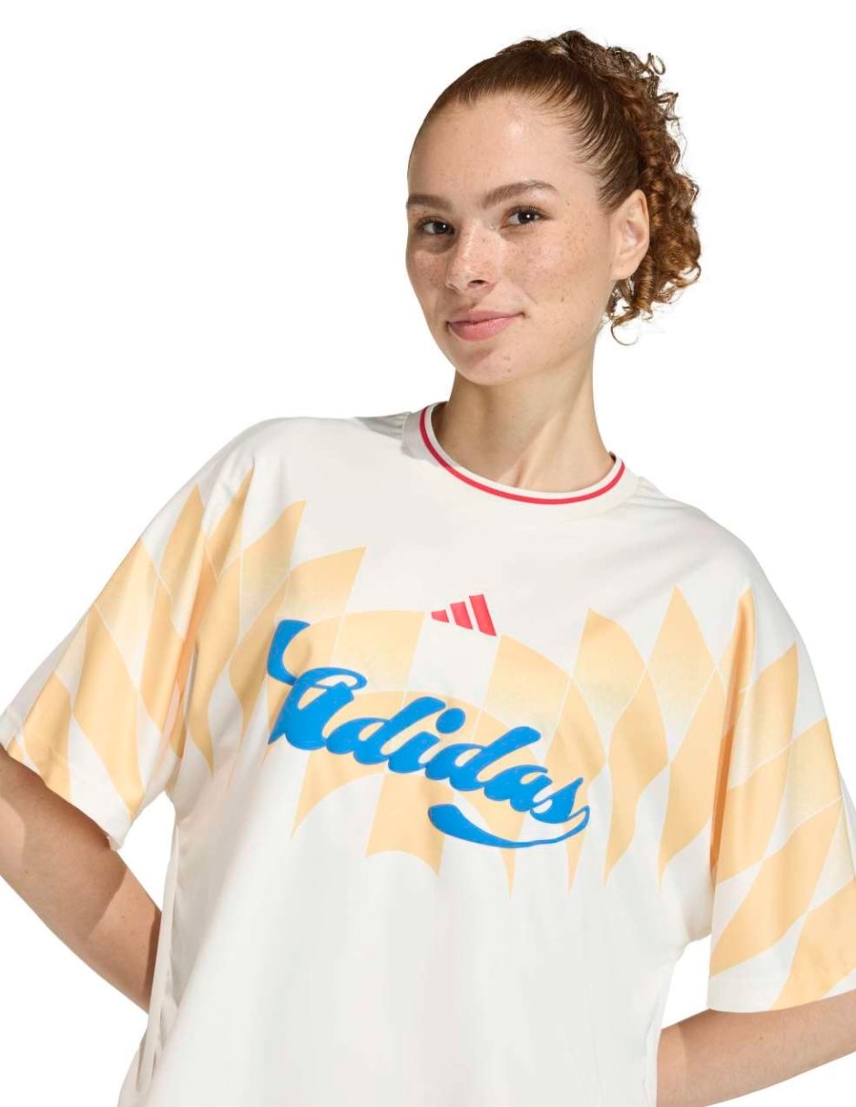 Playera manga corta House Of Tiro cuello redondo para mujer 5