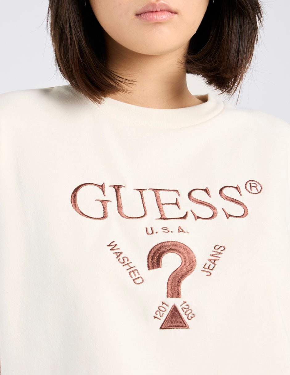 Playera manga corta cuello redondo para mujer 5