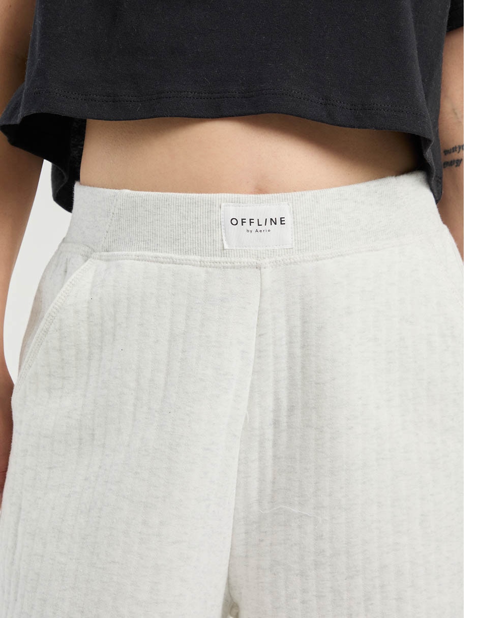 Pants wide leg con elástico para mujer 4
