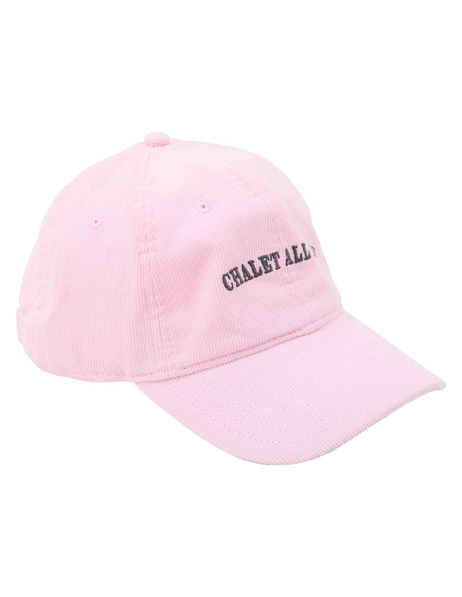 Gorra visera curva correa ajustable casual para mujer