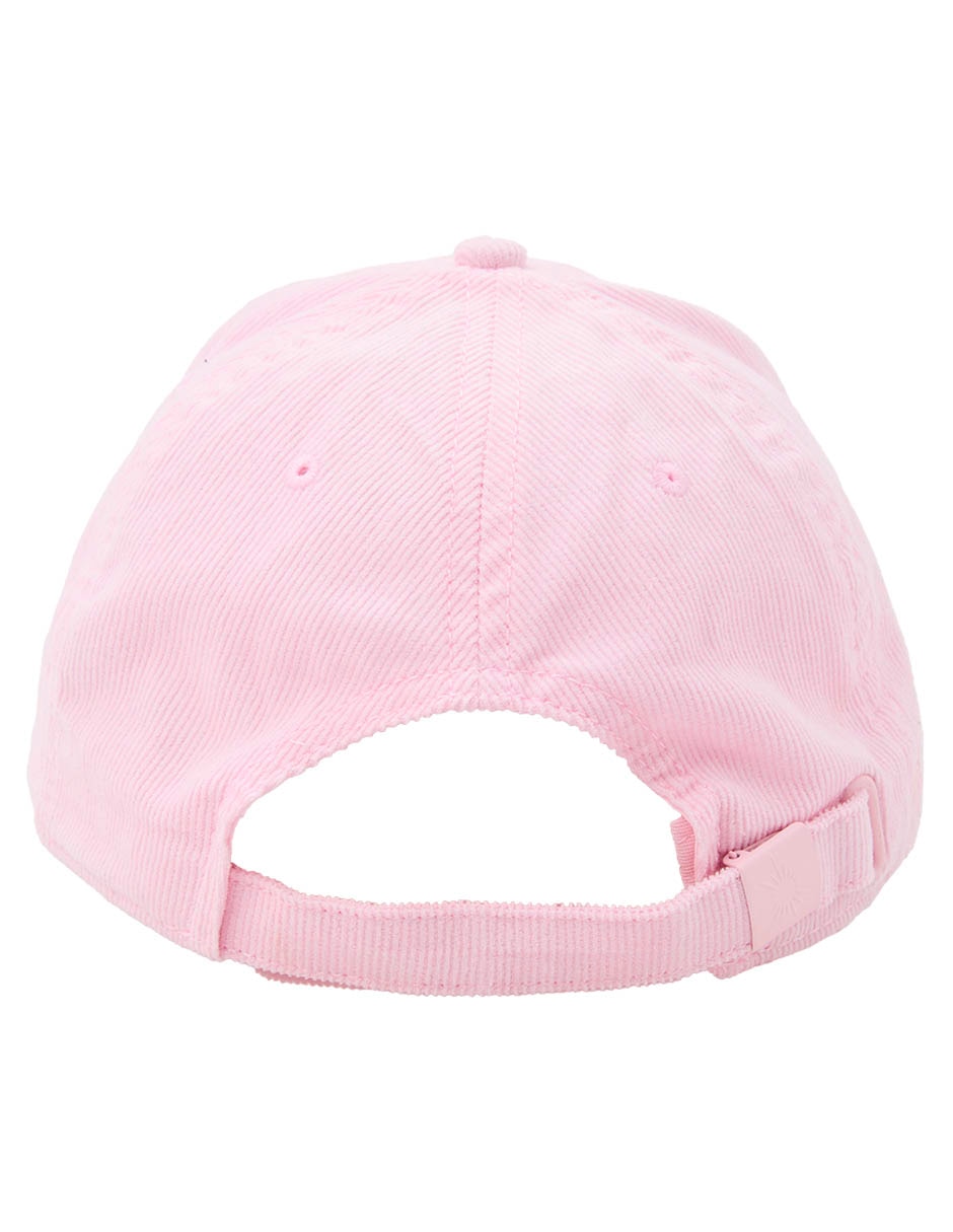 Gorra visera curva correa ajustable casual para mujer 2