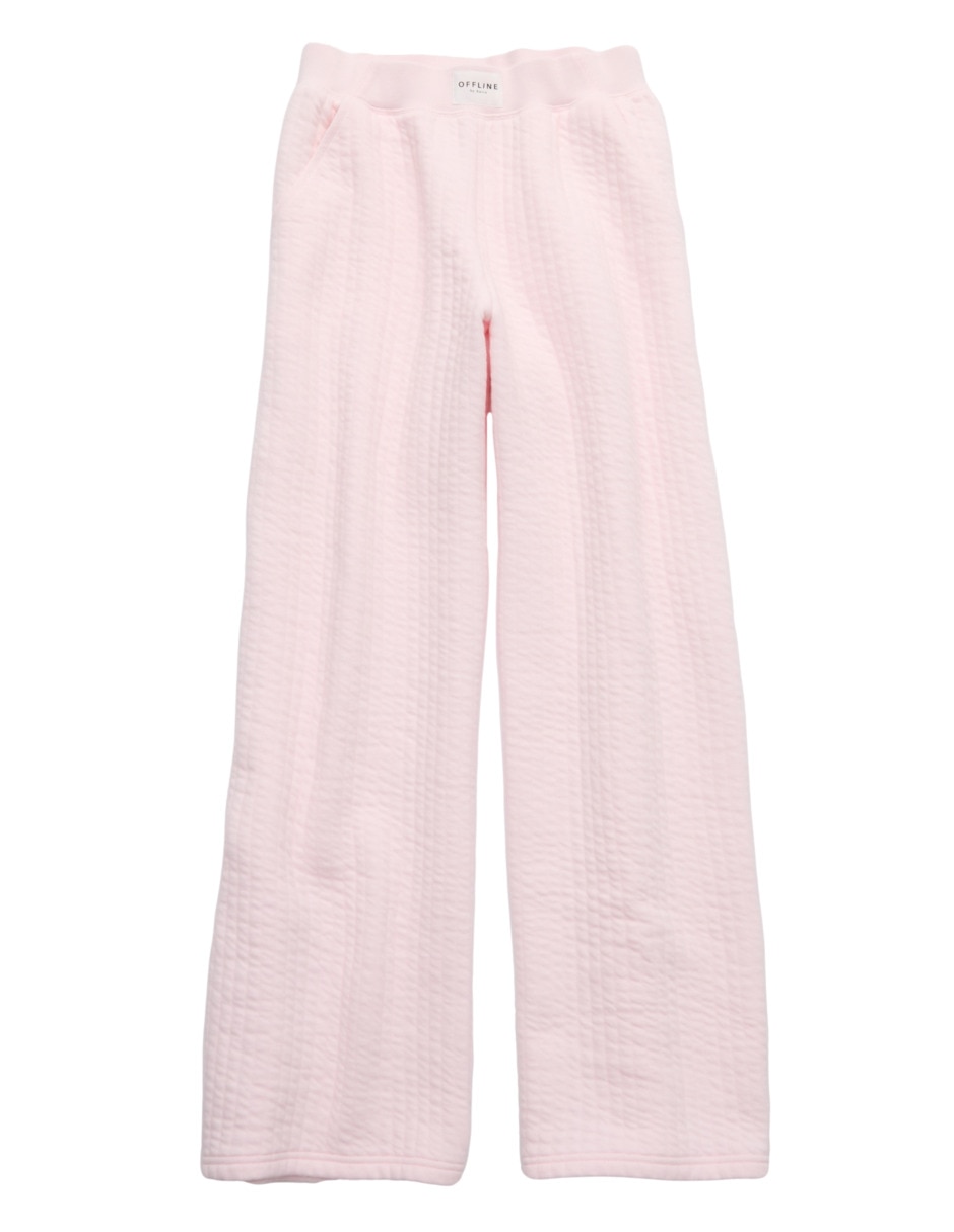 Pants wide leg con elástico para mujer 3