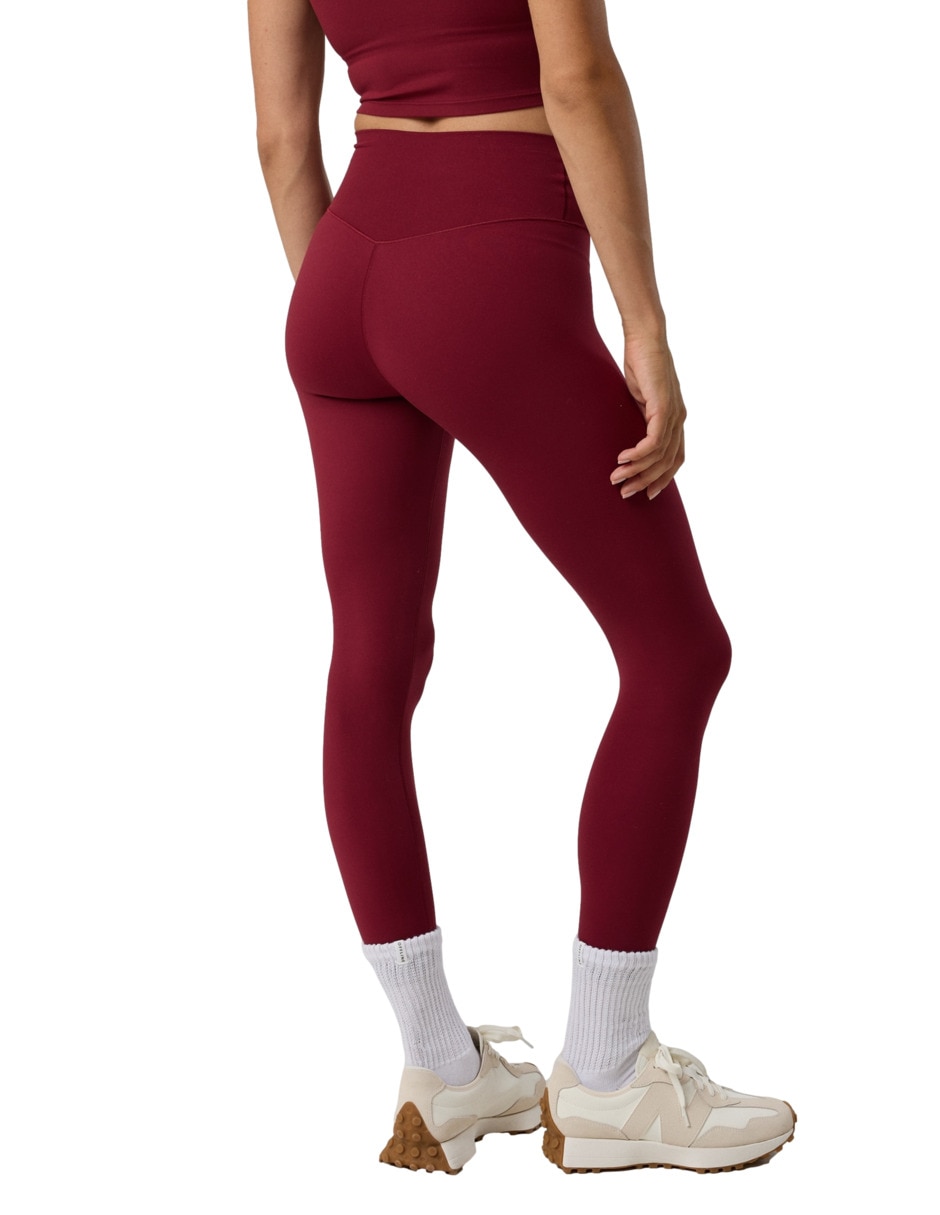 Legging a la cintura con medio elástico para mujer 2