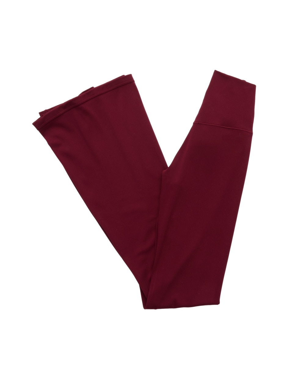 Legging a la cintura con medio elástico para mujer 4