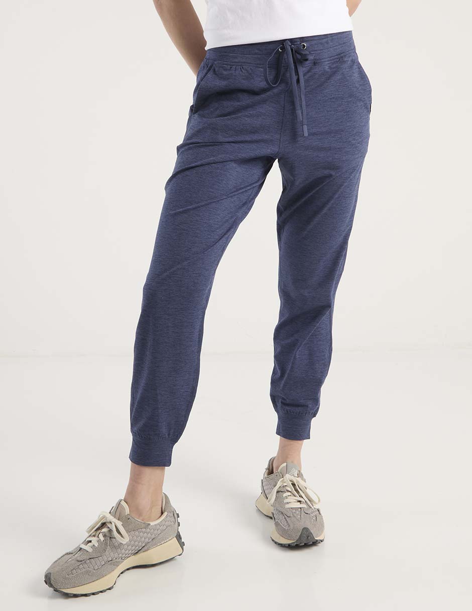 Pants slim con jareta para mujer