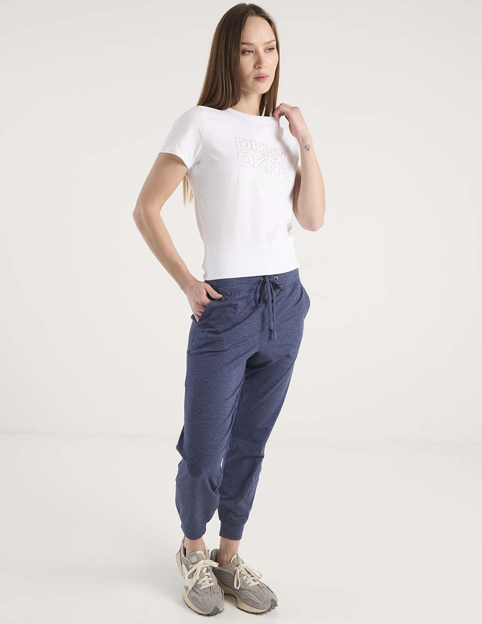 Pants slim con jareta para mujer 3