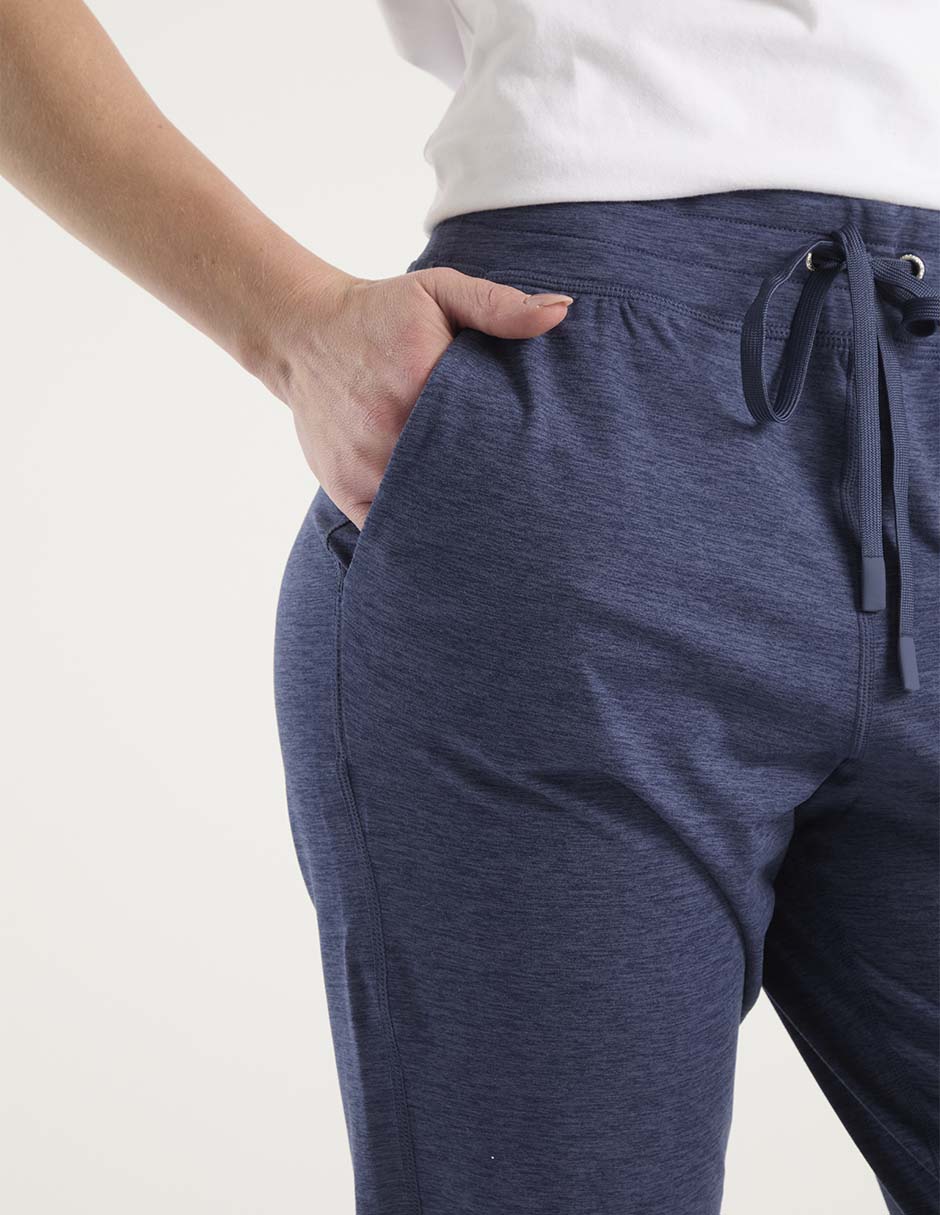 Pants slim con jareta para mujer 5