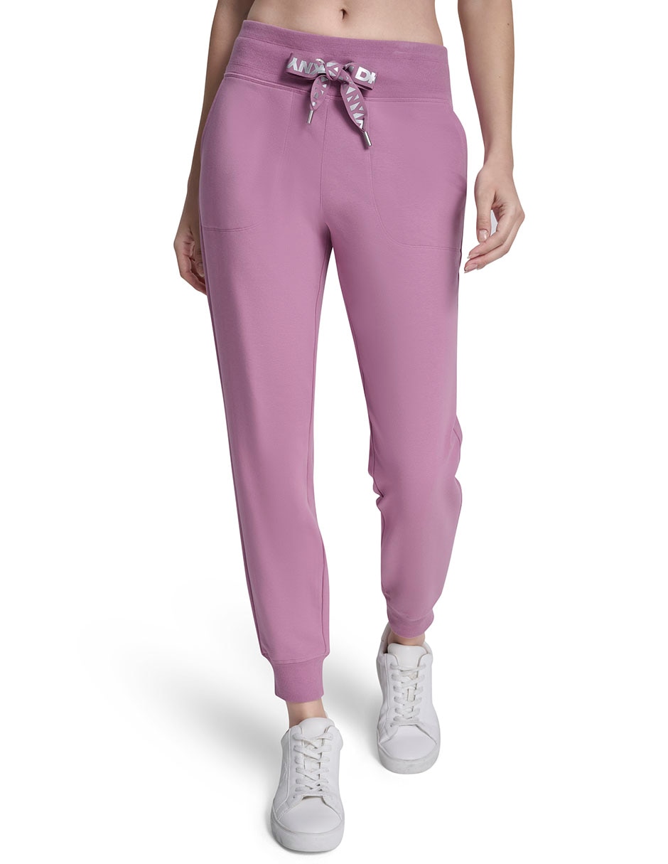 Pants slim con jareta para mujer