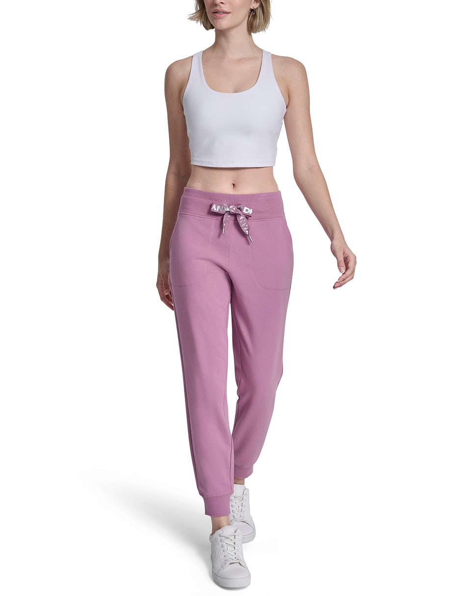 Pants slim con jareta para mujer 4