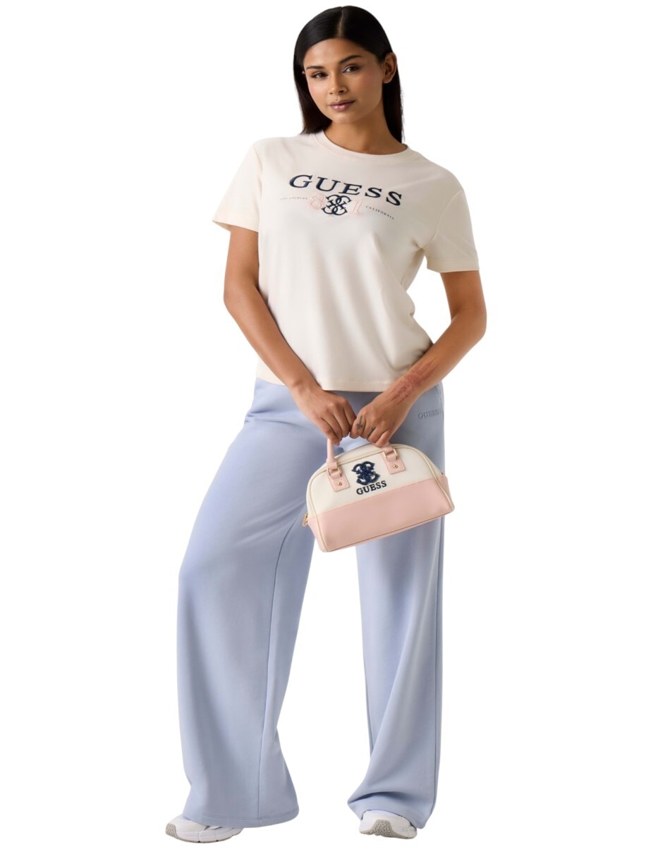 Playera manga corta cuello redondo para mujer 3