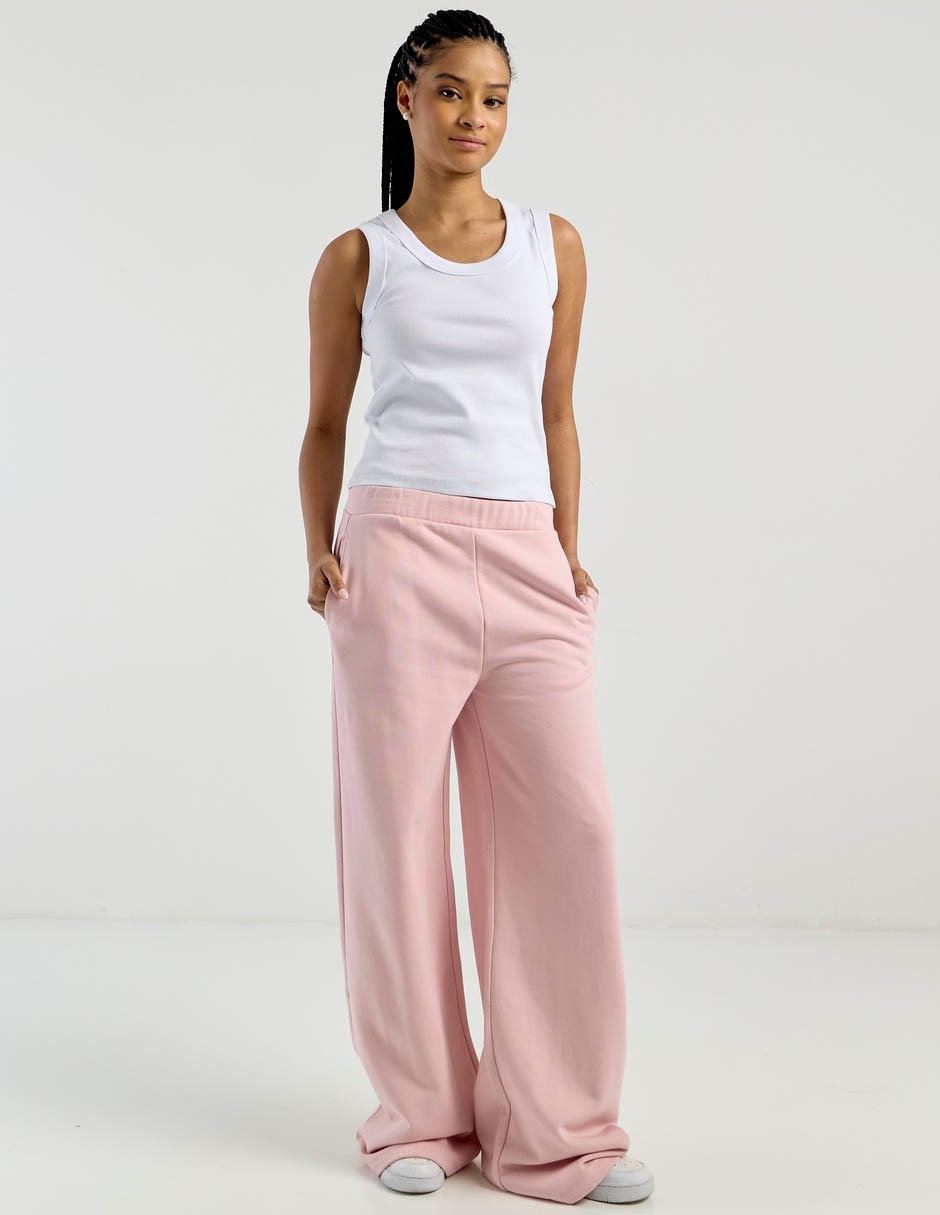 Pants amplio con elástico para mujer 3