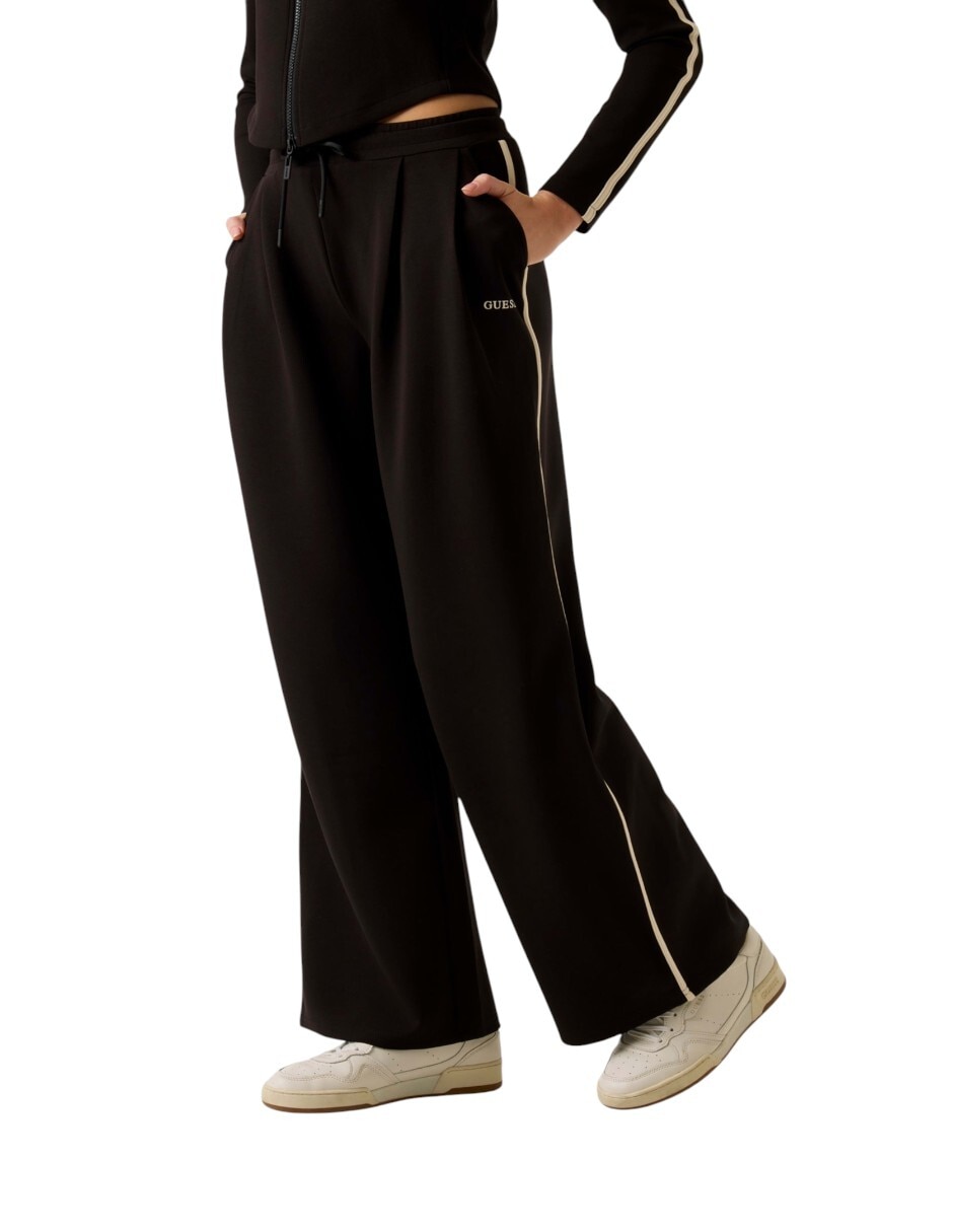 Pants regular con agujeta para mujer