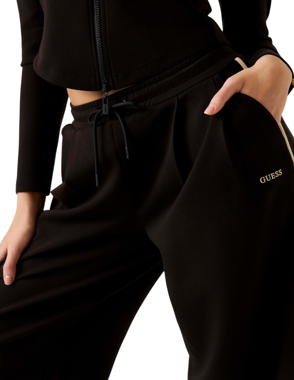Pants regular con agujeta para mujer 2