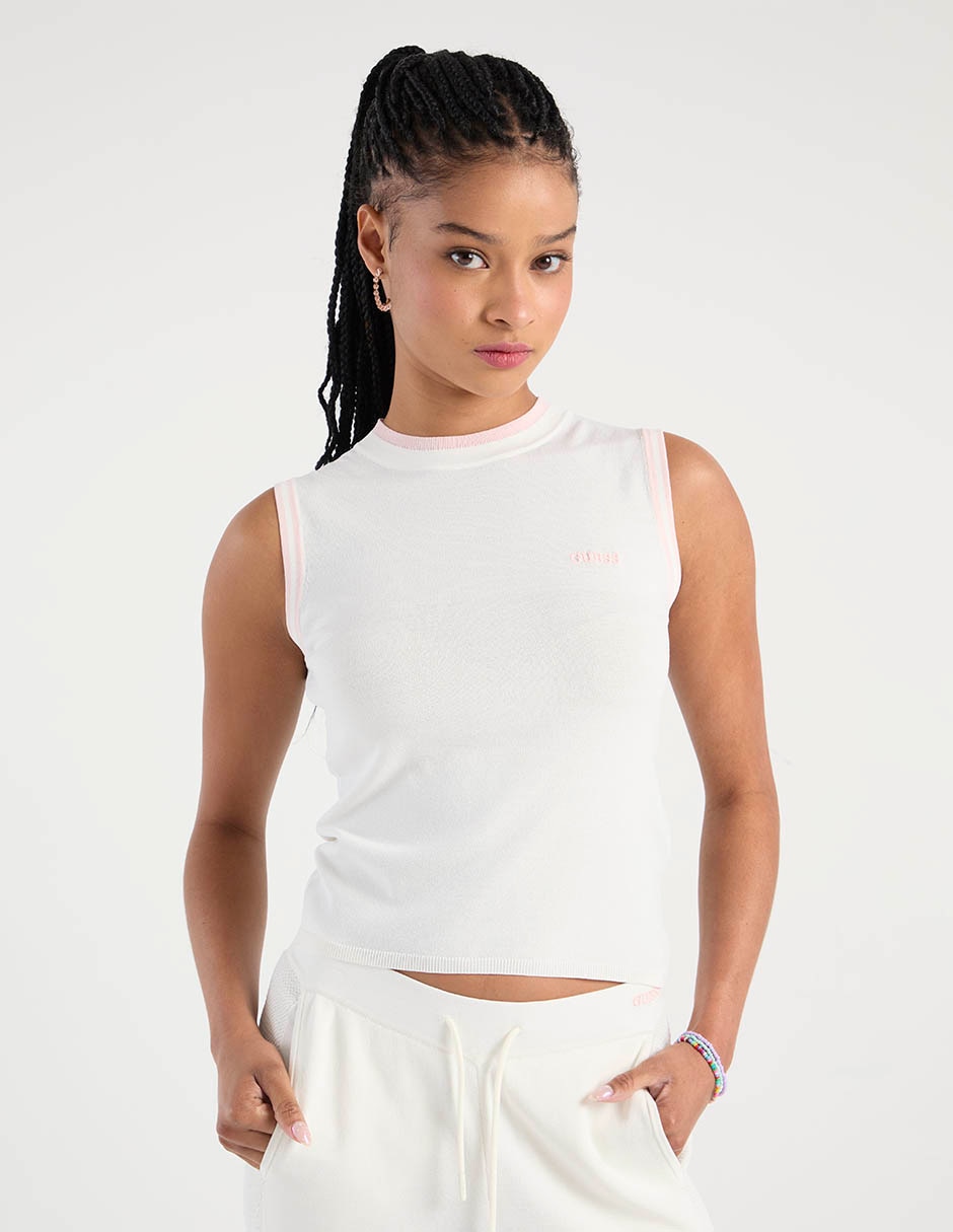 Playera cuello redondo para mujer 2