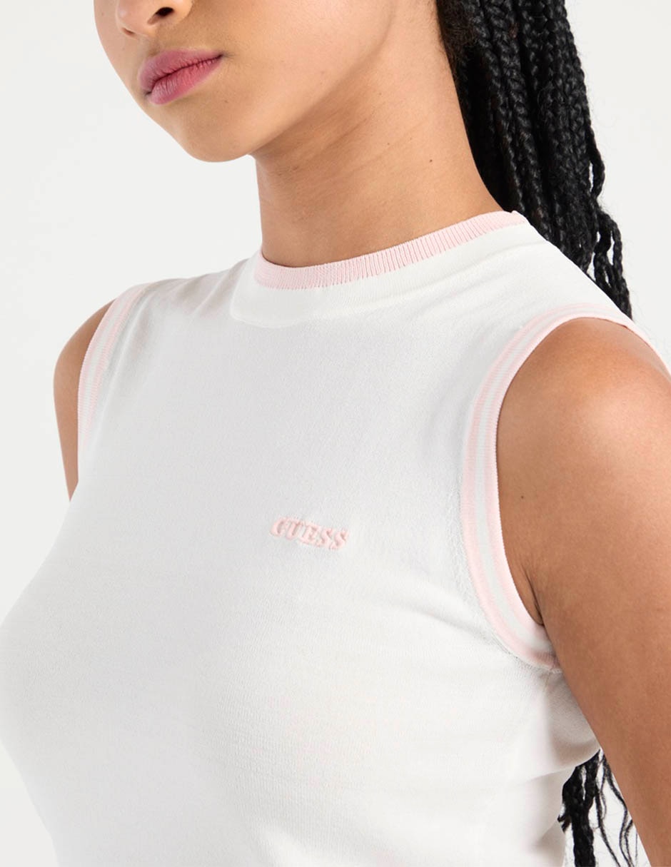 Playera cuello redondo para mujer 4