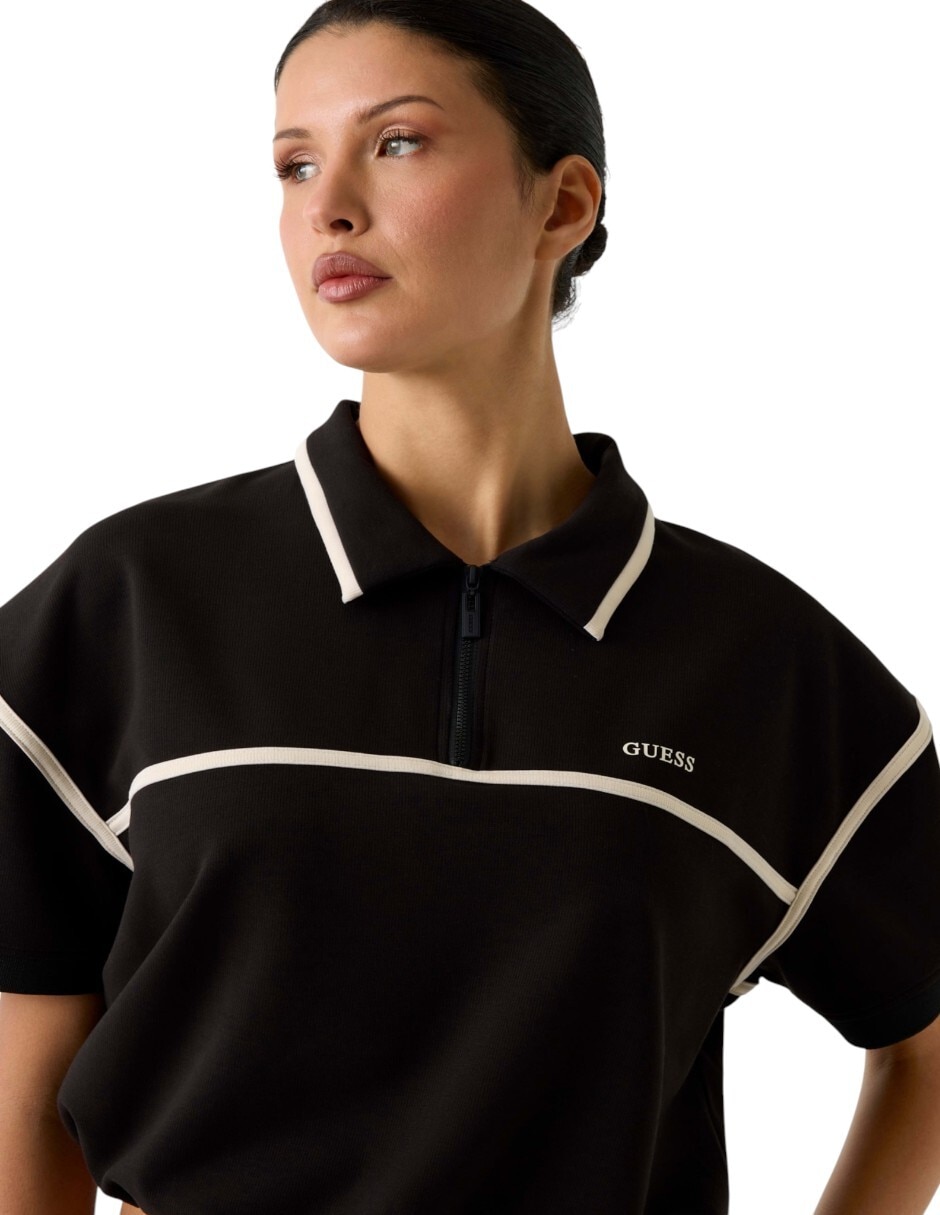 Playera tipo polo para mujer 2