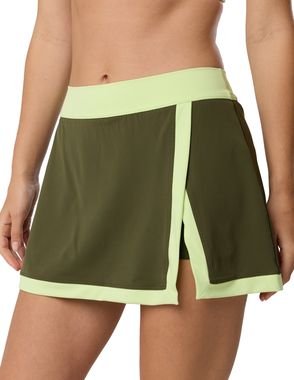 Falda short a la cintura Falda short a la cintura