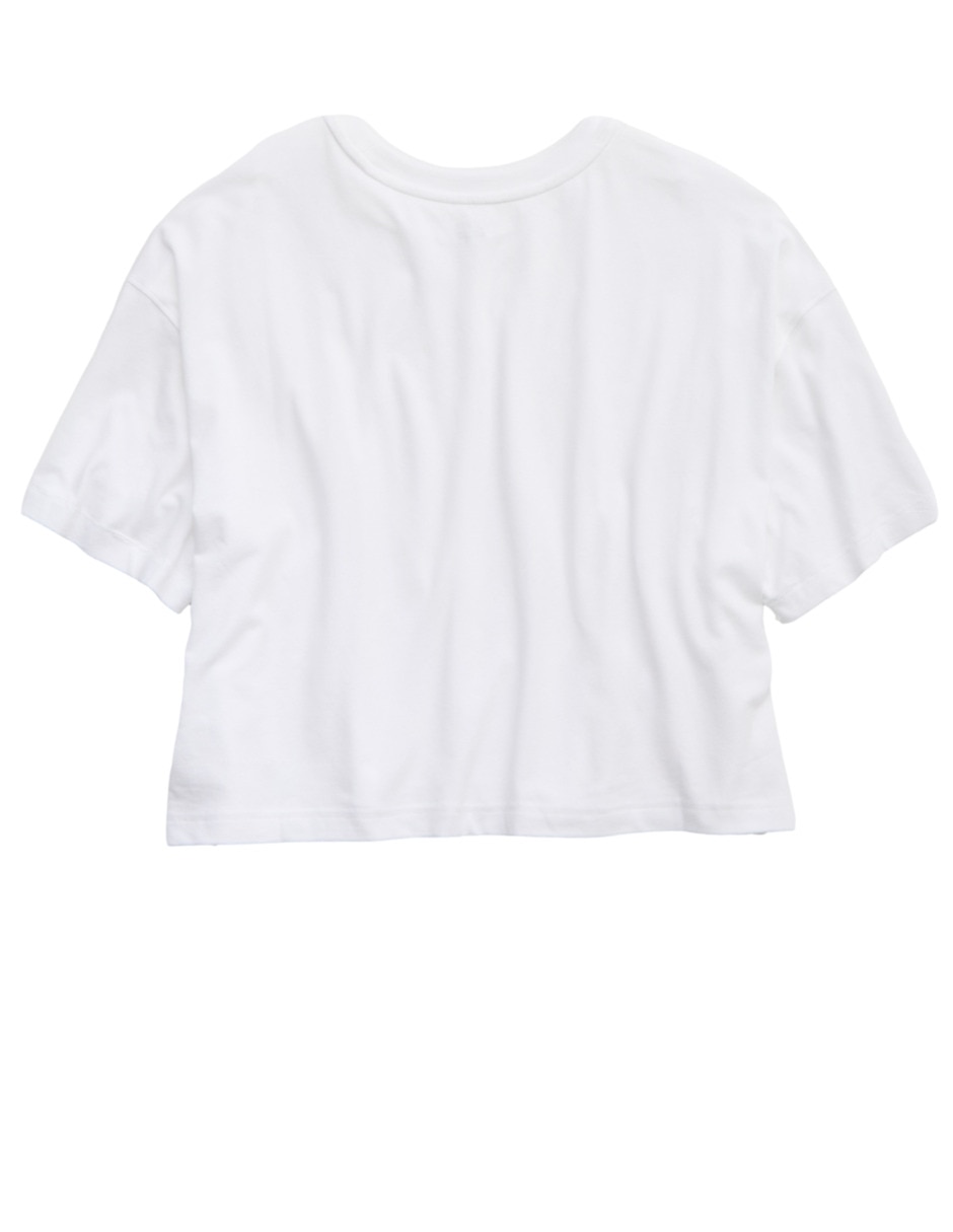 Playera manga corta cuello redondo para mujer 2