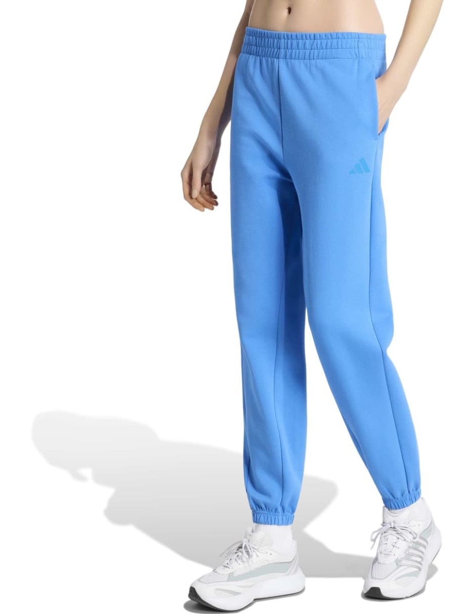 Pants regular con elástico para mujer
