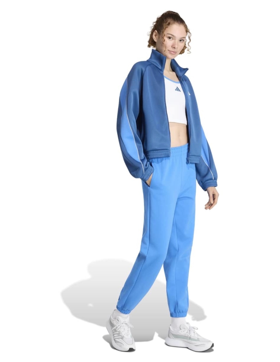 Pants regular con elástico para mujer 9