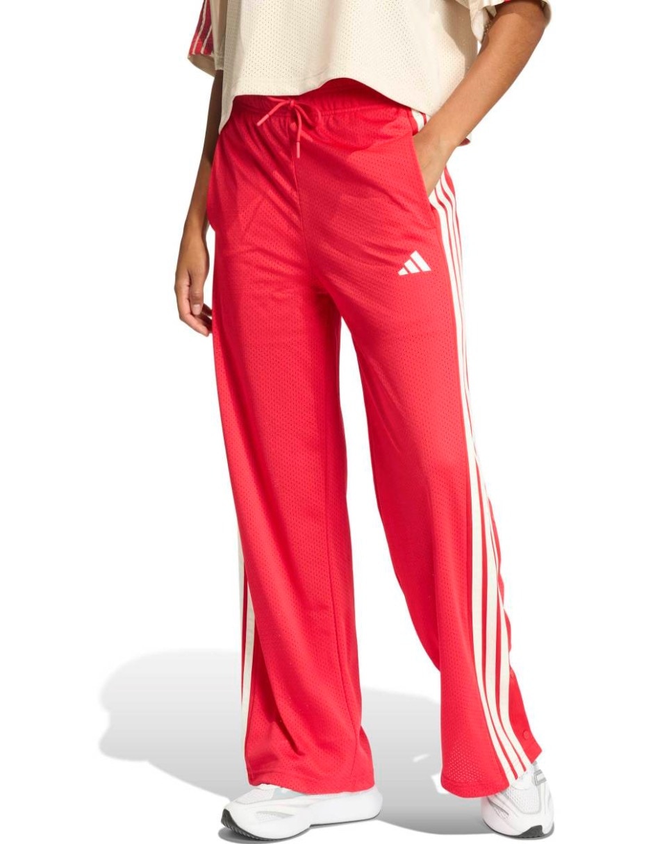 Pants regular con elástico para mujer