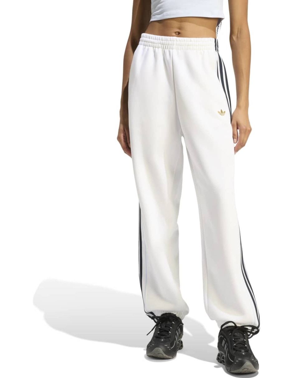 Pants regular con elástico para mujer
