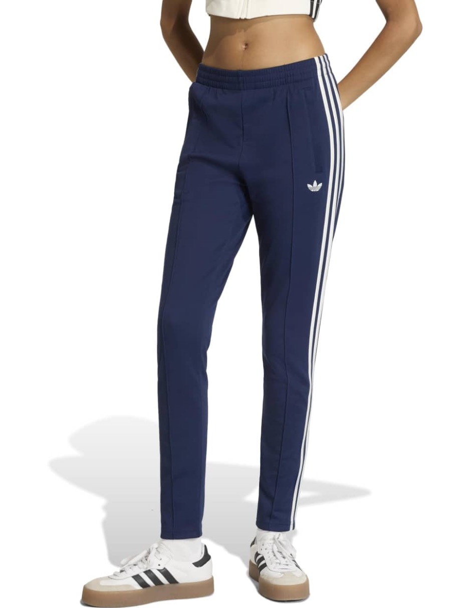 Pants regular con elástico para mujer