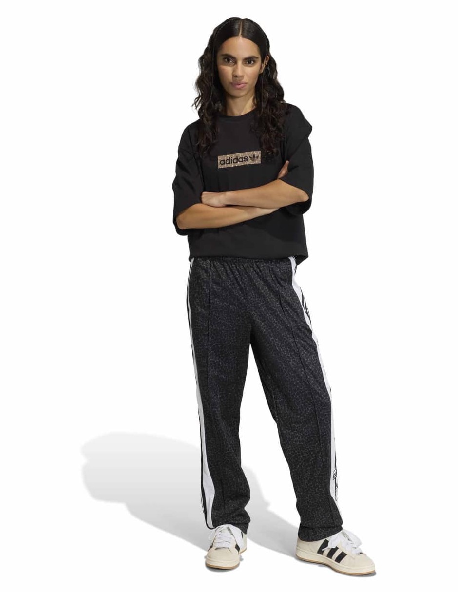 Pants regular con elástico para mujer 4