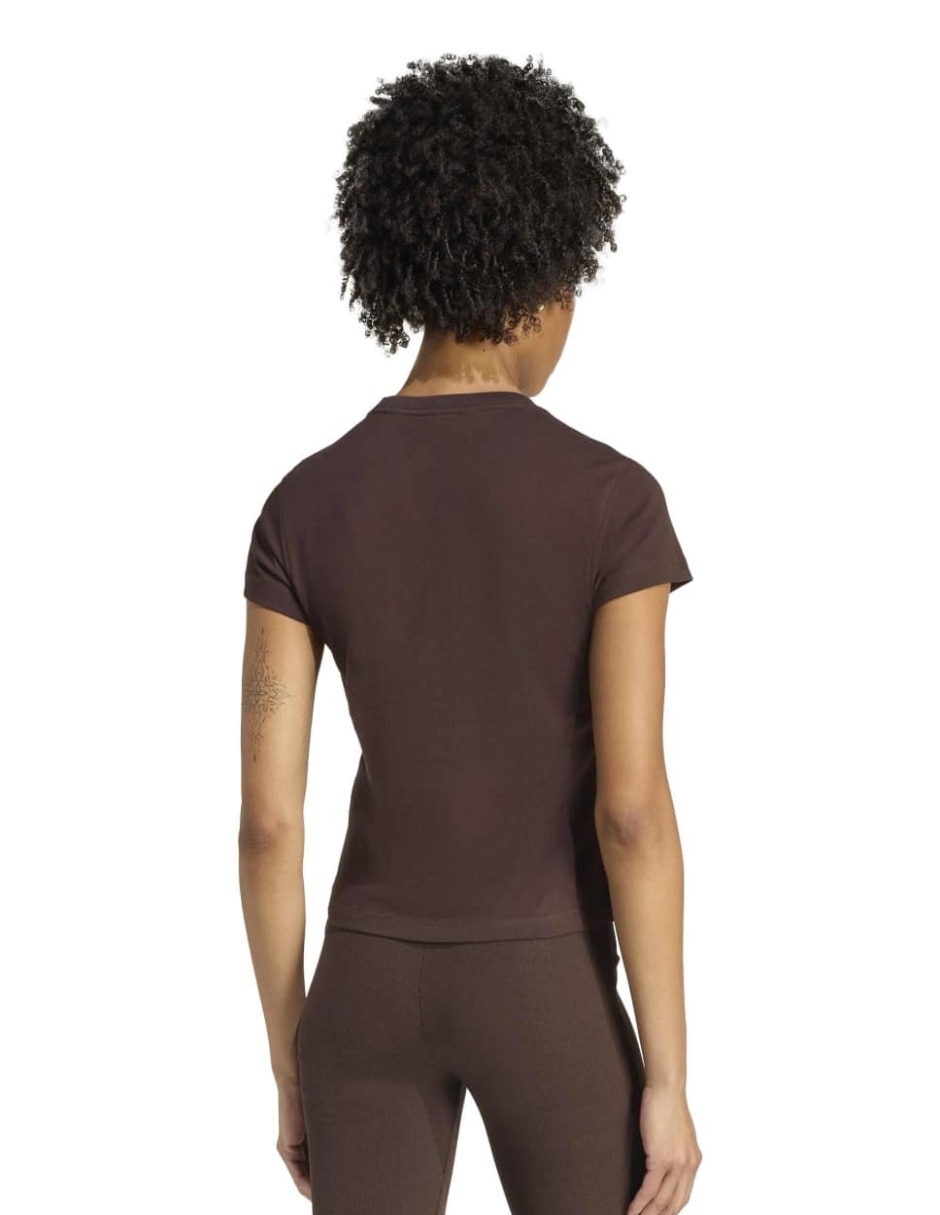 Playera manga corta cuello redondo para mujer 3