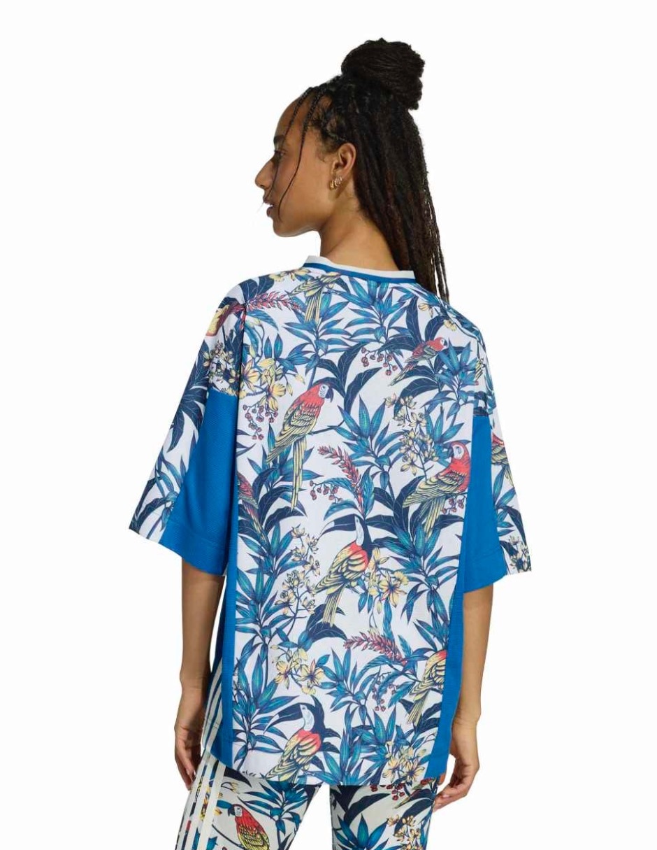 Playera manga corta cuello redondo para mujer 3