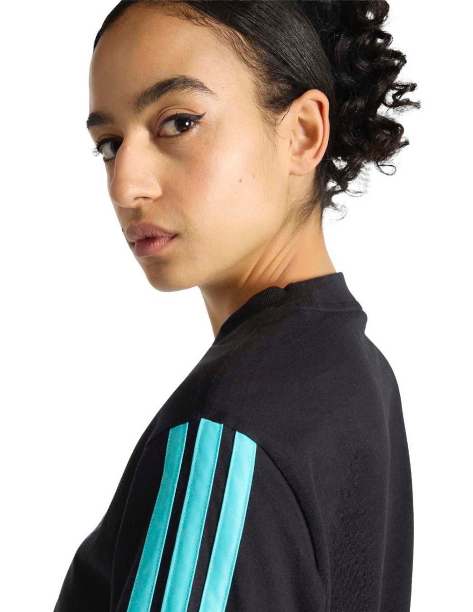 Playera manga corta cuello redondo para mujer 6