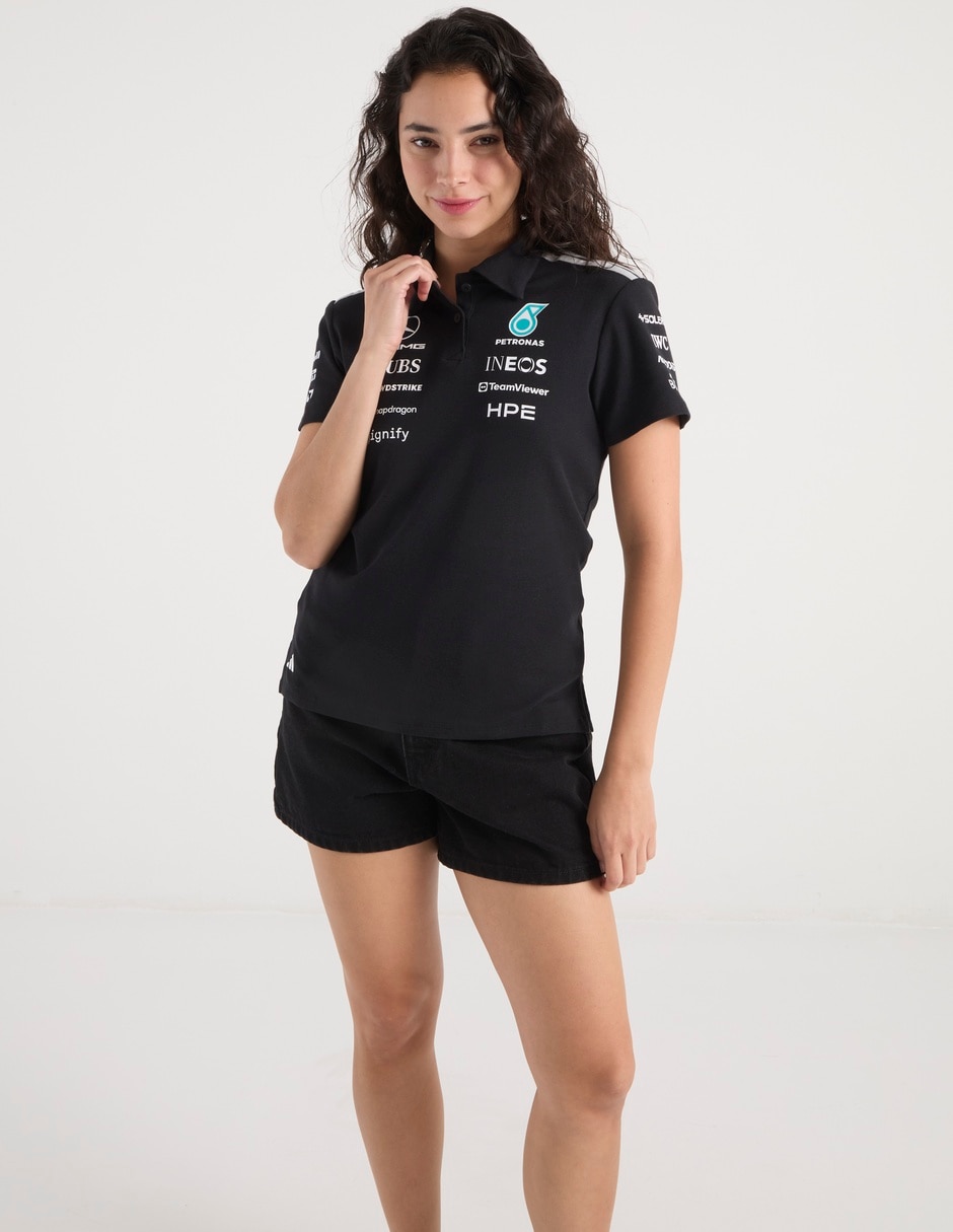 Playera tipo polo para mujer 2