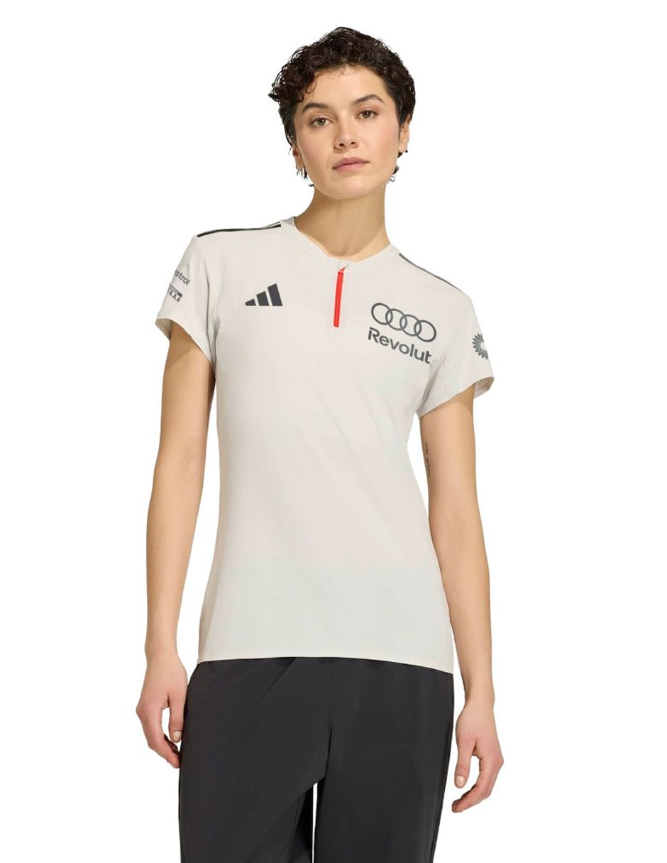 Playera tipo polo para mujer