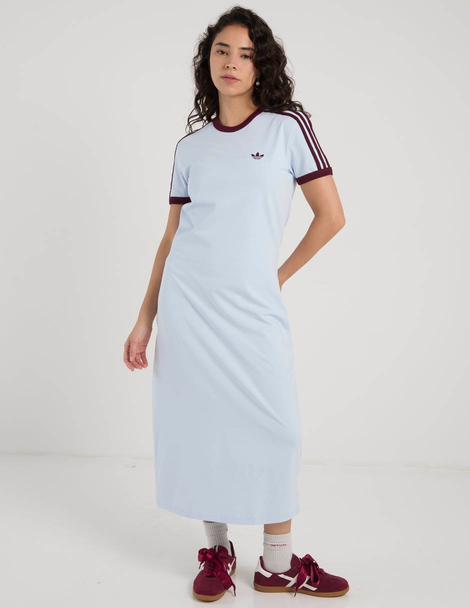 Vestido crop casual 3 stripes para mujer 3