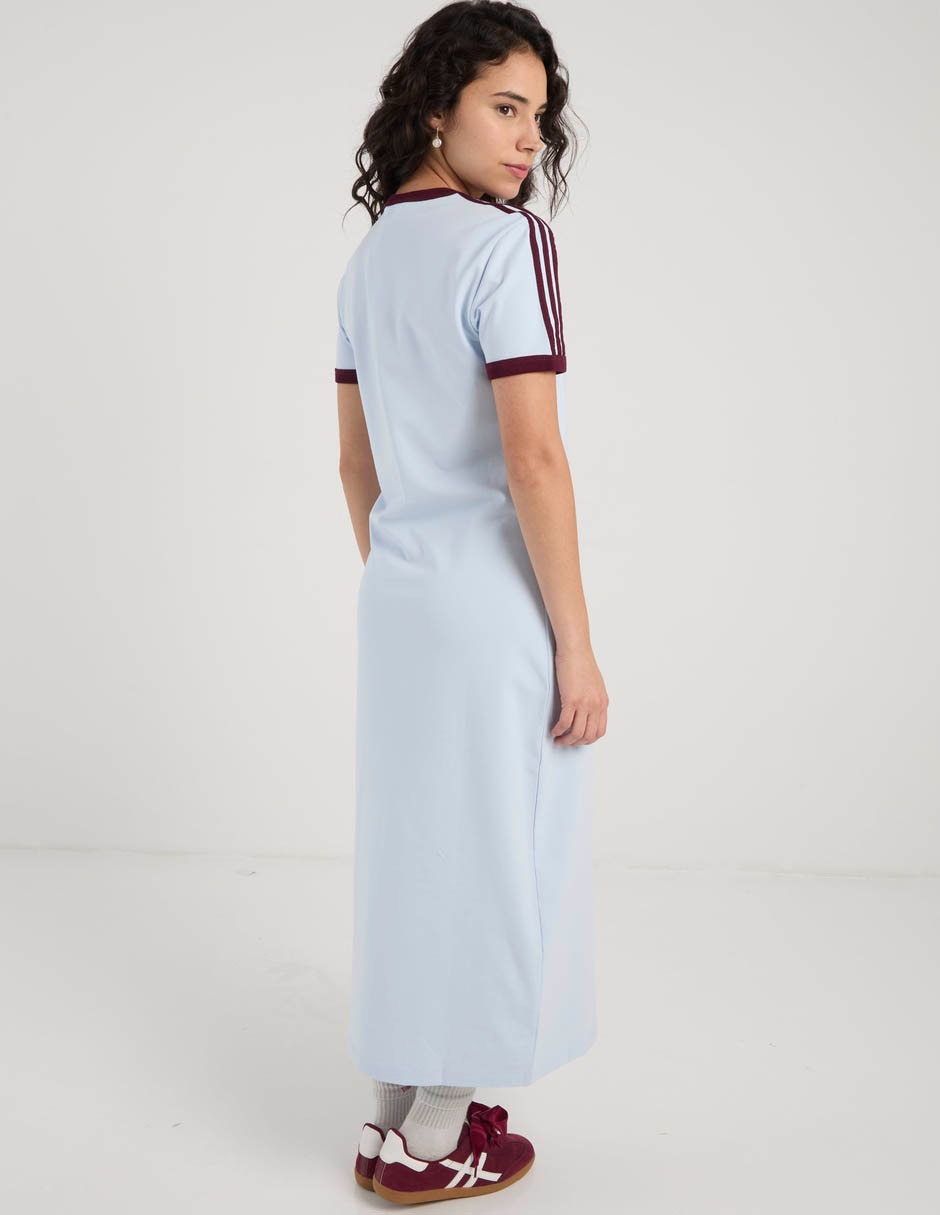 Vestido crop casual 3 stripes para mujer 6