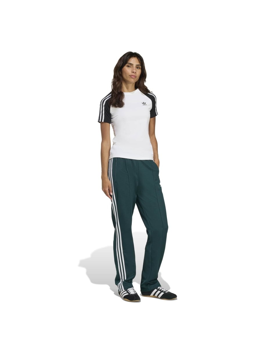 Pants regular con elástico para mujer 4