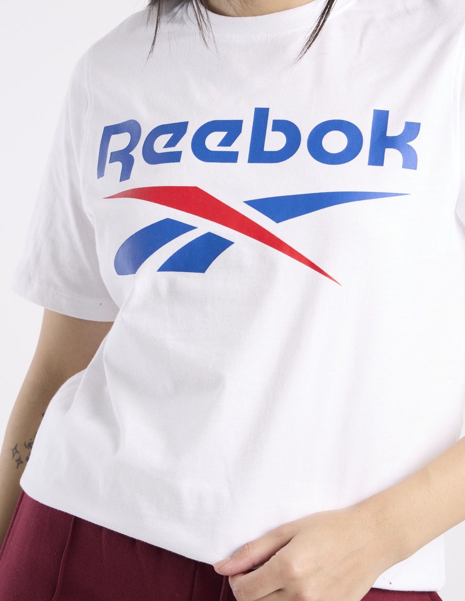 Playera manga corta cuello redondo para mujer 4