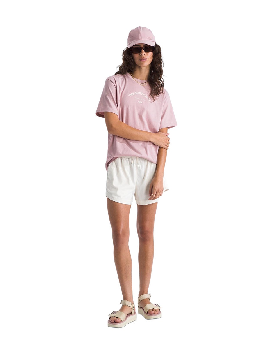 Playera manga corta cuello redondo para mujer 3