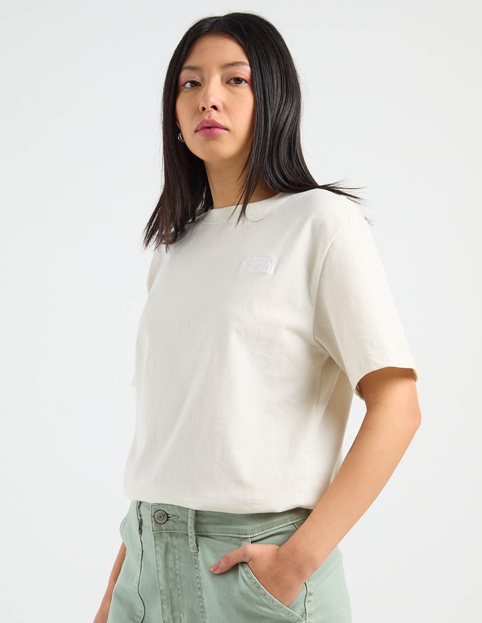Playera manga corta W Evolution Simple Dome Rlx Short Sleeve cuello redondo para mujer