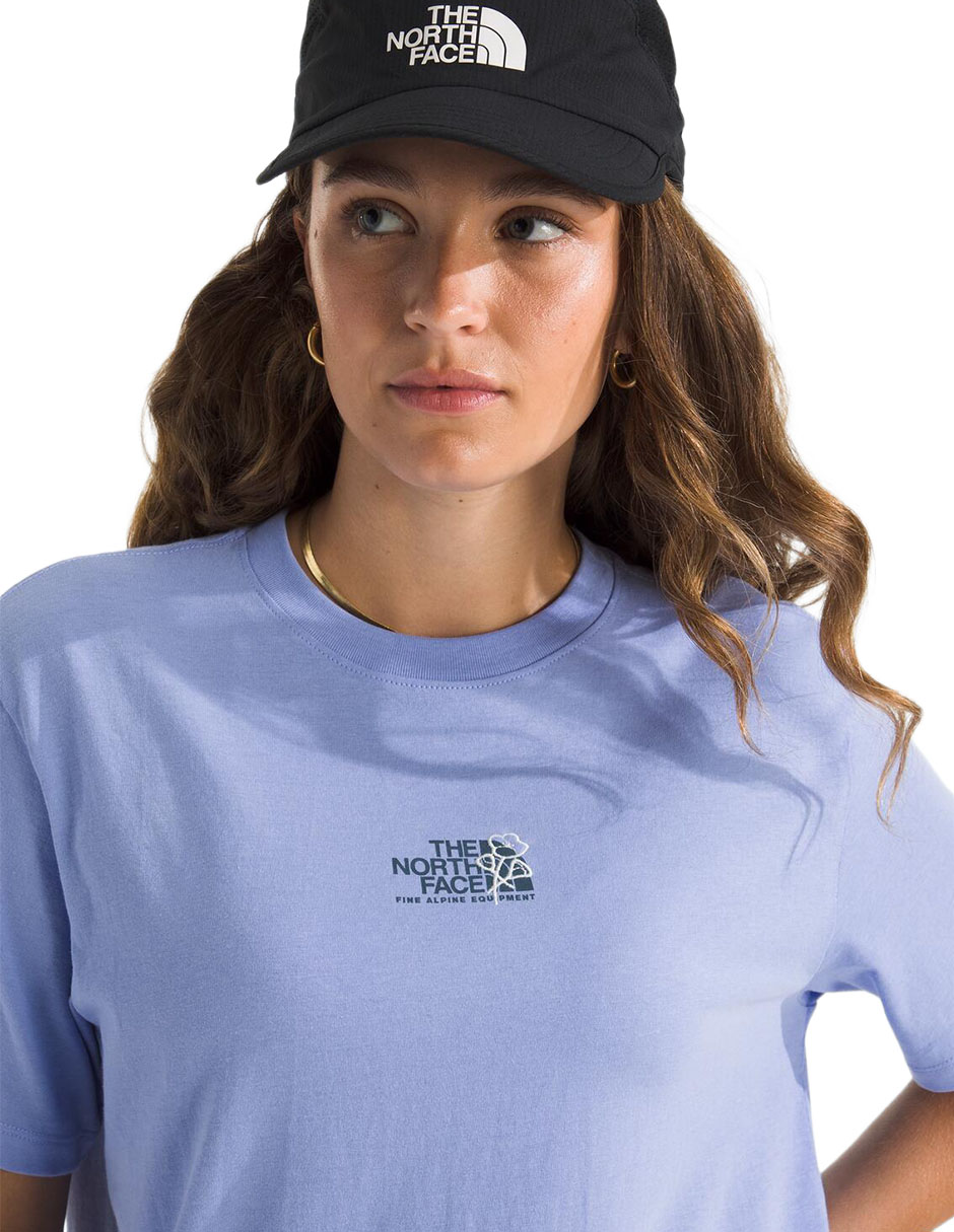 Playera manga corta cuello redondo para mujer 2