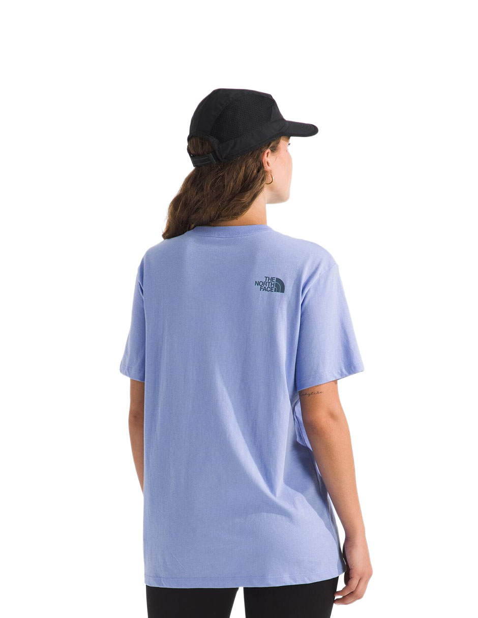 Playera manga corta cuello redondo para mujer 3