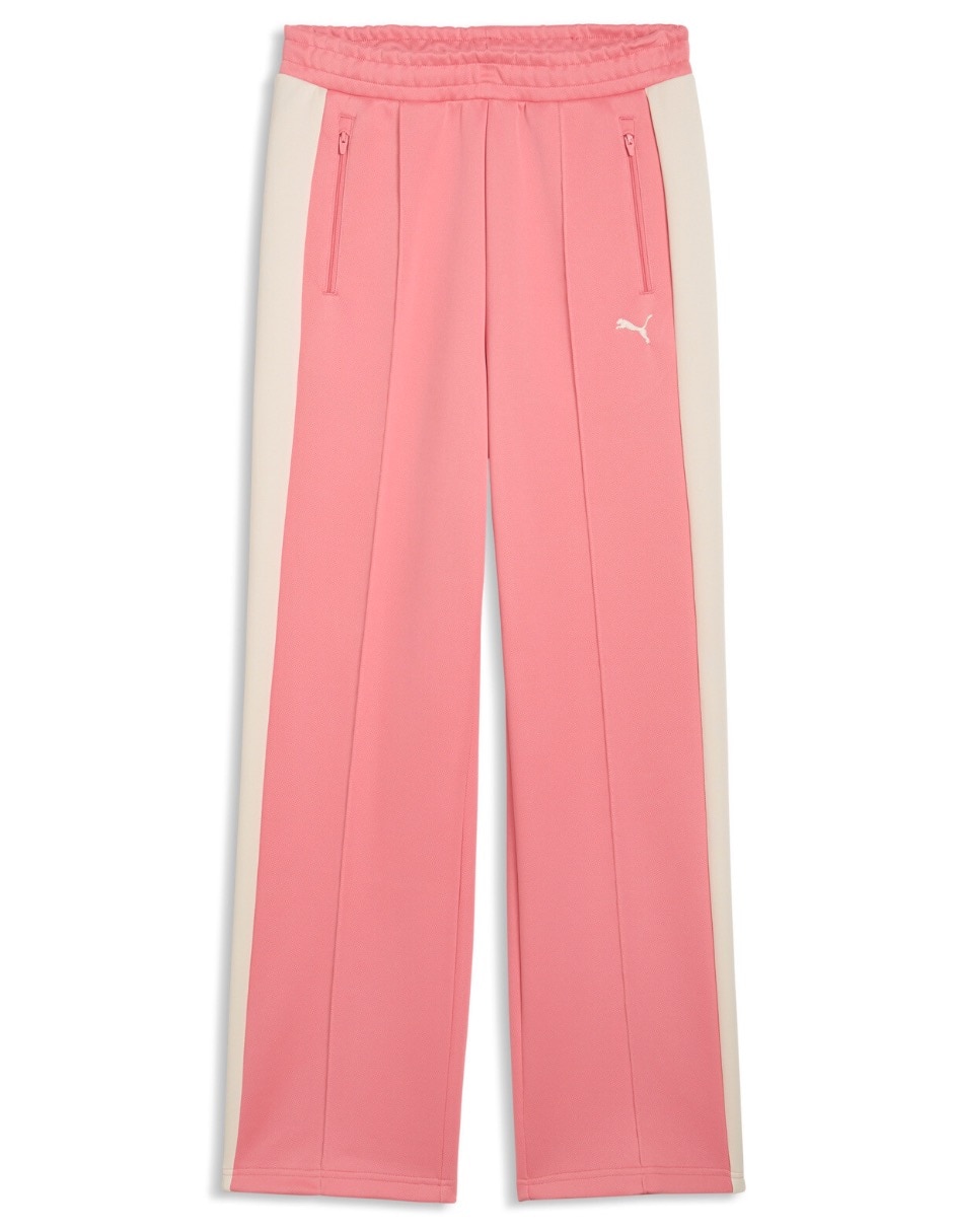 Pants regular con elástico para mujer 4