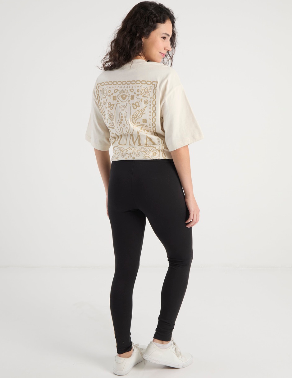 Legging a la cintura con elástico para mujer 6