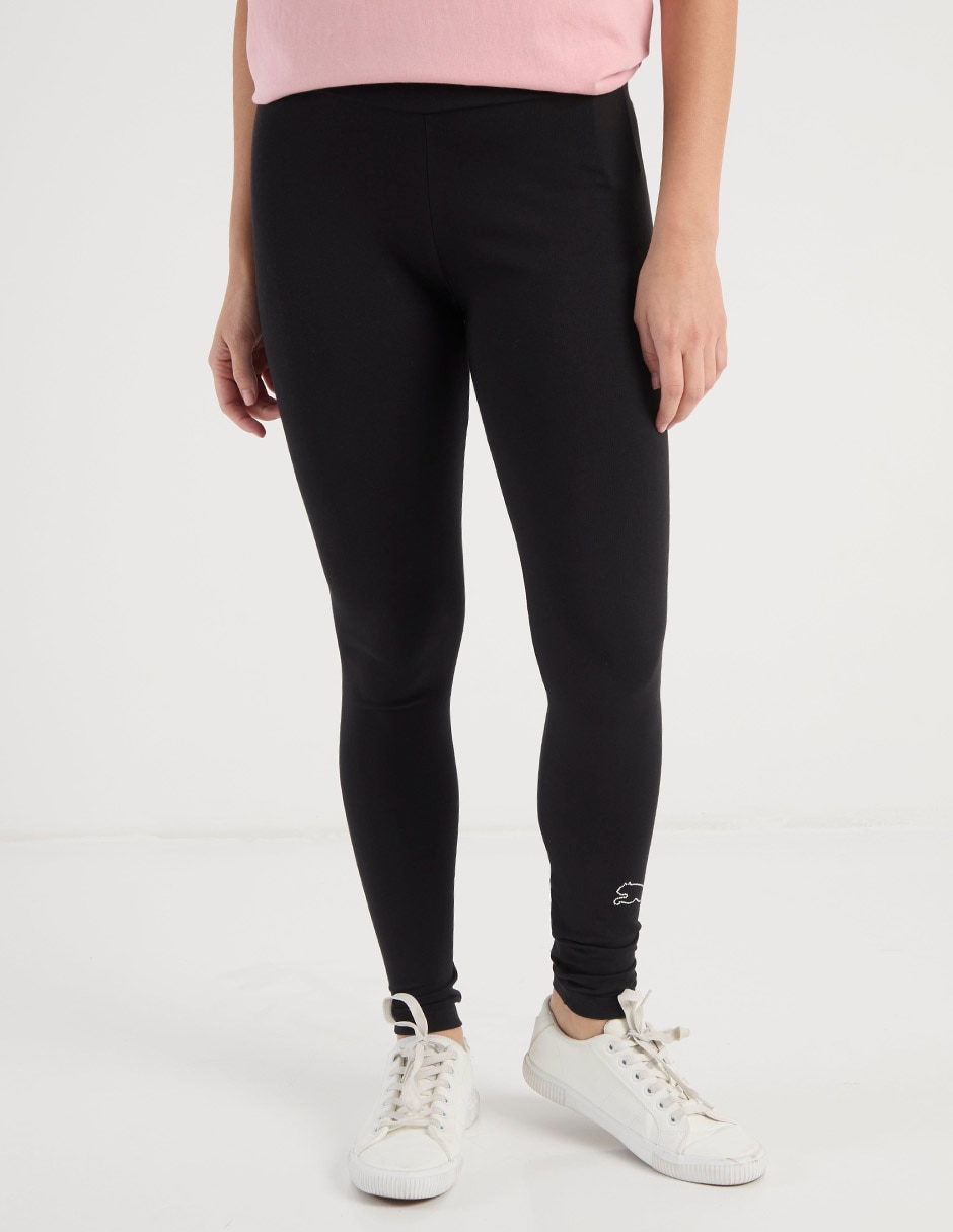 Legging a la cintura con elástico para mujer