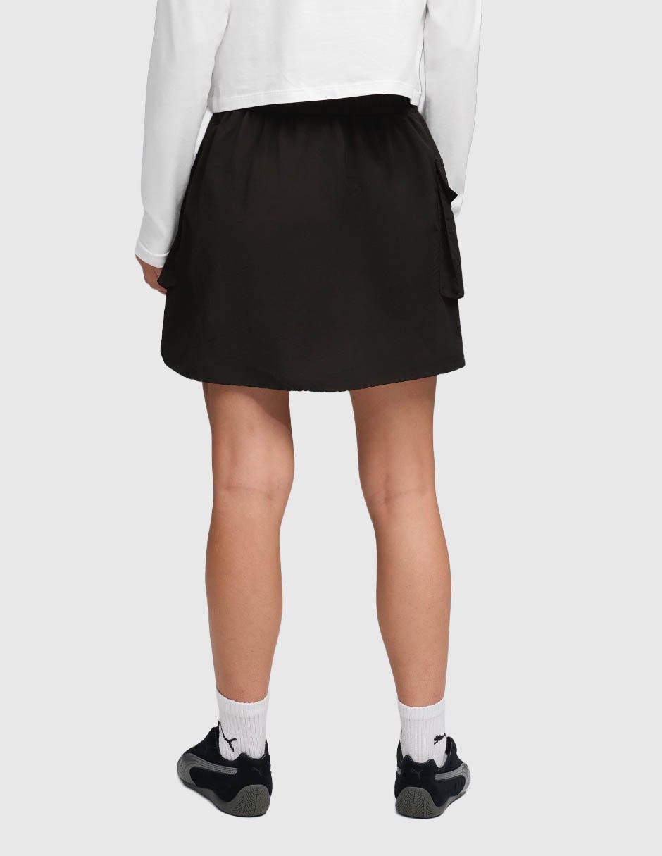Falda corta Wardrobe Essentials a la cintura 4