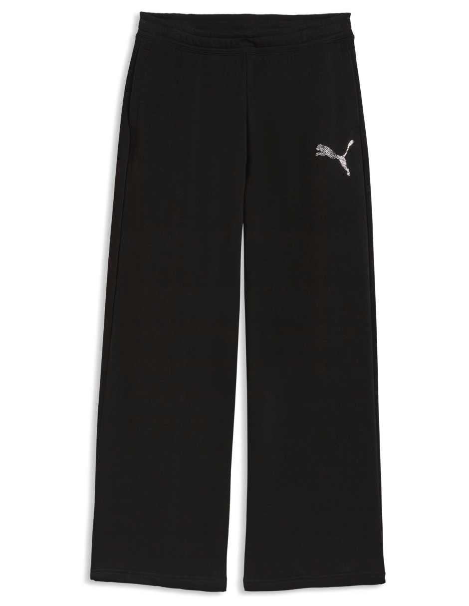 Pants Ess Graphic Leo Luxe con elástico para mujer