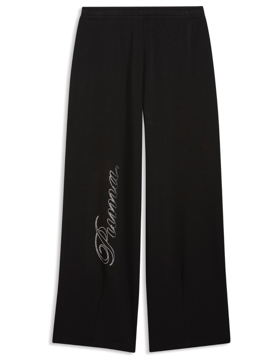 Pants Ess Graphic Leo Luxe con elástico para mujer 2