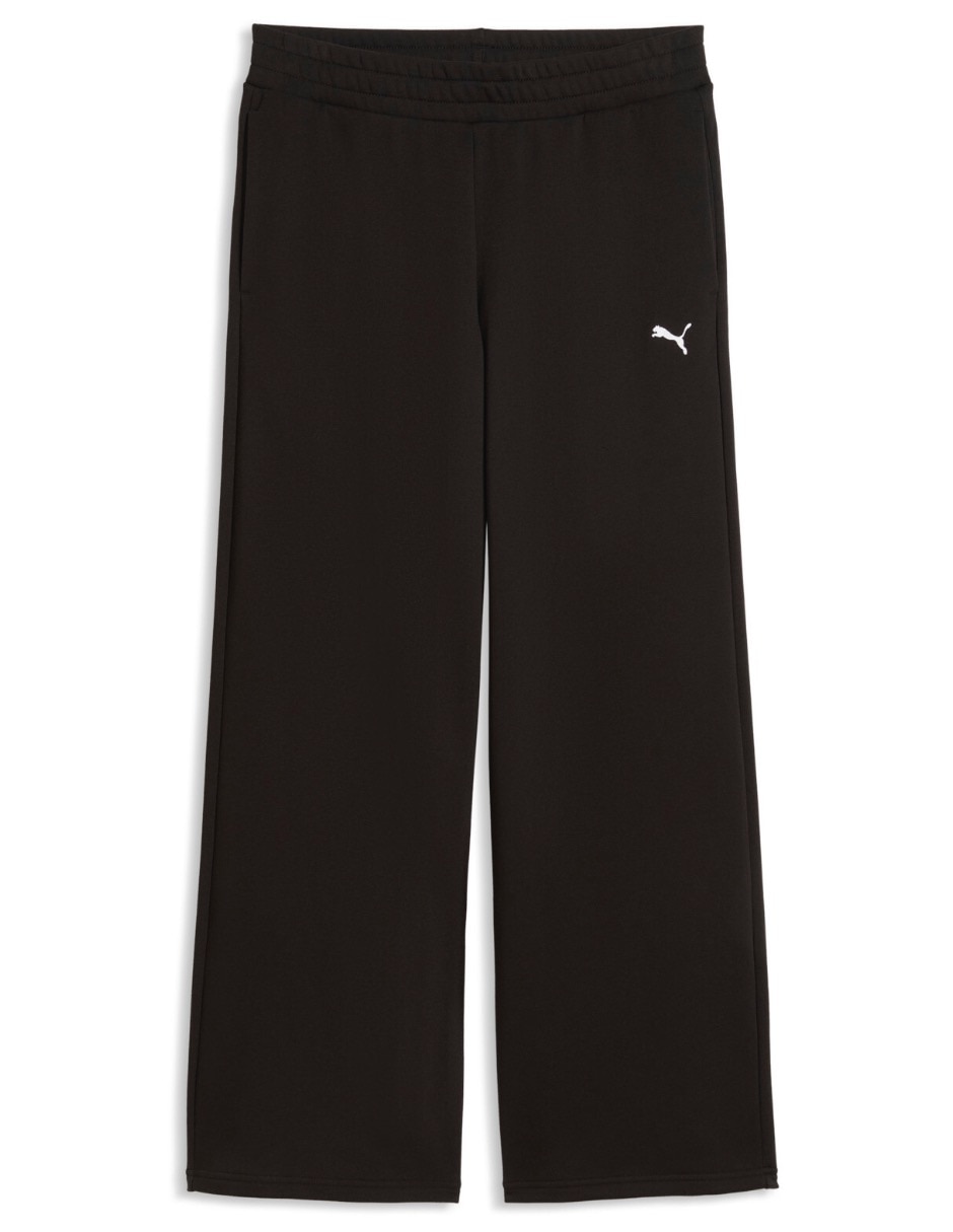 Pants regular con elástico para mujer 3